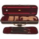 Foam violin case UltraLight 4/4 M-case Black - Burgundy