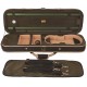 Foam violin case UltraLight 4/4 M-case Black - Green