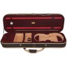 Estuche de espuma para violin UltraLight 3/4 M-case Negro - Borgoña