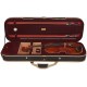 Custodia di schiuma per violino UltraLight 3/4 M-case Nero - Borgogna