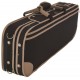 Estuche de espuma para violin UltraLight 3/4 M-case Negro - Verde