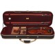 Foam violin case UltraLight 1/2 M-case Black - Burgundy