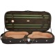 Custodia doppia rettangolare di legno per violino 4/4 Classic M-case Nero - Verde