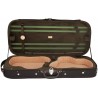 Estuche doble de madera para violin 4/4 Classic M-case Negro - Verde
