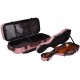 Violinkoffer Geigenkasten Glasfaser Travel 4/4 M-case Rot Special