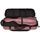 Violinkoffer Geigenkasten Glasfaser Travel 4/4 M-case Rot Special