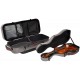 Oblong violin case Fiberglass Travel 4/4 M-case Black Special