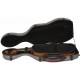 Oblong violin case Fiberglass Travel 4/4 M-case Black Special