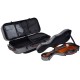 Oblong violin case Fiberglass Travel 4/4 M-case Black Point