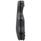 Oblong violin case Fiberglass Travel 4/4 M-case Black Point