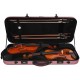 Double Case for violin 4/4, viola 36-43 Hybrid M-case Red Special