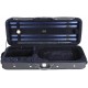 Oblong viola foam case Classic 39-42 M-case Black - Navy Blue