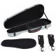 Fiberglass violin case Slim Flight 4/4 M-case Blue Graphite