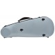 Étui pour violon en fibre de verre Fiberglass Slim Flight 4/4 M-case Bleu de Graphite