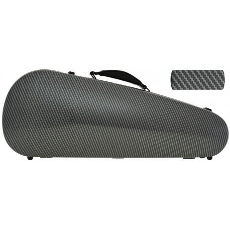 Fiberglass violin case SlimFlight 4/4 M-case Black Special