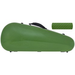 Étui pour violon en fibre de verre Fiberglass SlimFlight 4/4 M-case Vert Special