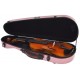 Étui pour violon en fibre de verre Fiberglass SlimFlight 4/4 M-case Rouge Special