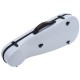 Custodia per violino Fibra di vetro SlimFlight 4/4 M-case Argento Special
