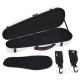 Custodia per violino Fibra di vetro SlimFlight 4/4 M-case Bianco Special 3D