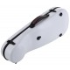 Fiberglass violin case SlimFlight 4/4 M-case White Special 3D