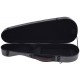 Fiberglass violin case Slim Flight 4/4 M-case Black Point