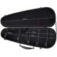 Fiberglass violin case Slim Flight 4/4 M-case Black Point