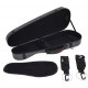 Fiberglass violin case Slim Flight 4/4 M-case Black Point