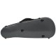 Fiberglass violin case Slim Flight 4/4 M-case Black Point