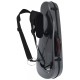 Estuche de violin fibra de vidrio Slim Flight 4/4 M-case Negro Point