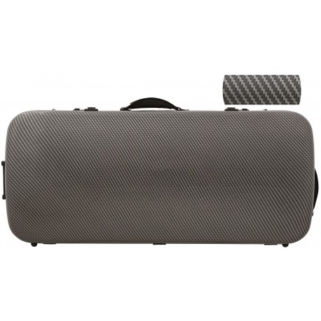 Estuche doble de violin 4/4, viola 36-43 Hybrid M-case Negro Special