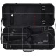 Double Case for violin 4/4, viola 36-43 Hybrid M-case Black Special