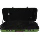 Double Case for violin 4/4, viola 36-43 Hybrid M-case Green Special