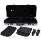 Estuche doble de violin 4/4, viola 36-43 Hybrid M-case Plata Special