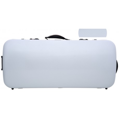 Custodia doppia per violino 4/4, viola 36-43 Hybrid M-case Bianco Special 3D