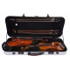 Double Case for violin 4/4, viola 36-43 Hybrid M-case White Special 3D