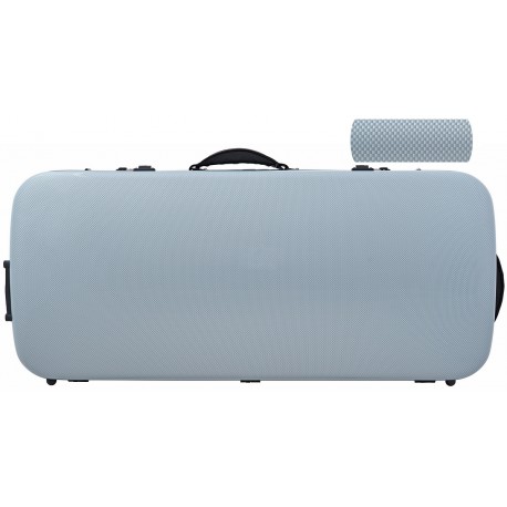 Custodia doppia per violino 4/4, viola 36-43 Hybrid M-case Blu Grafite