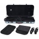 Estuche doble de violin 4/4, viola 36-43 Hybrid M-case Azul de Grafito