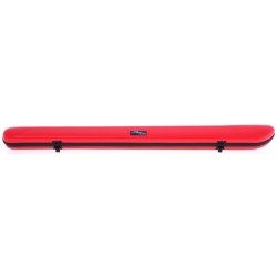 Estuche de fibra de vidrio para 2 arcos 3/4 - 4/4 Ultra Light M-case Rojo