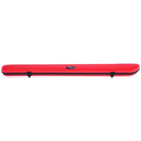 Fiberglass case for 2 bows 3/4 - 4/4 Ultra Light M-case Red