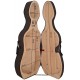 Foam Cello Case Classic 4/4 M-case Brown, Beige-Beige