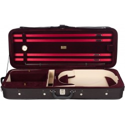 Foam viola case Premium 38-43 M-case Black - Cream