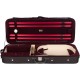 Estuche de espuma para viola Premium 36-44 M-case Negro - Borgoña