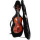 Fiberglass futerał skrzypcowy skrzypce UltraLight 4/4 M-case Czarny