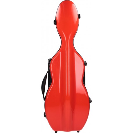 Étui en fibre de verre Fiberglass pour violon UltraLight 4/4 M-case Rouge
