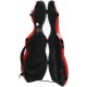 Étui en fibre de verre Fiberglass pour violon UltraLight 4/4 M-case Rouge
