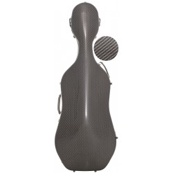 Custodia per violoncello fibra di carbonio Quill 4/4 M-case Nero Special