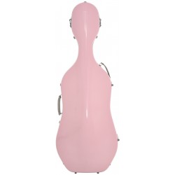 Estuche de violonchelo fibra de carbono Quill 4/4 M-case Rosa