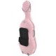 Cellokoffer Kohlefaser Quill 4/4 M-case Rosa