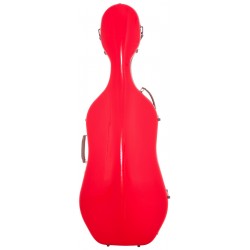 Estuche de violonchelo fibra de carbono Quill 4/4 M-case Rojo