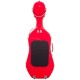 Estuche de violonchelo fibra de carbono Quill 4/4 M-case Rojo